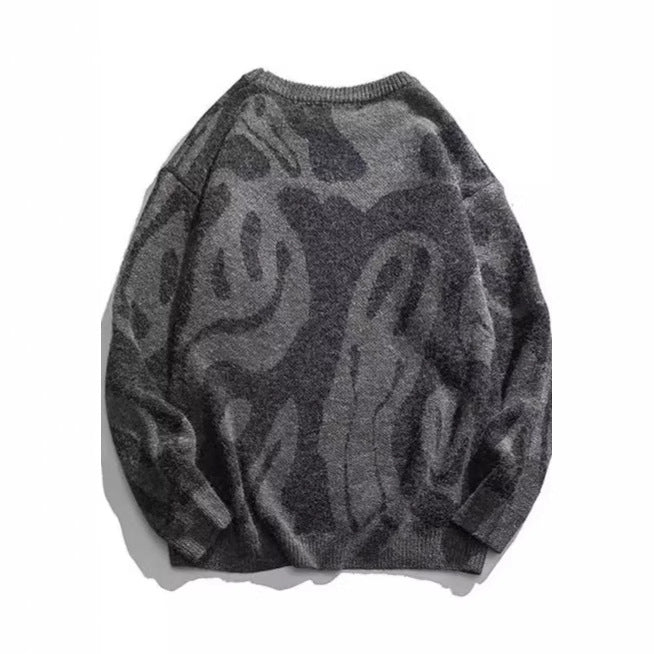 Pull décontracté pour femmes avec imprimé moderne et coupe ample Chic und Stil