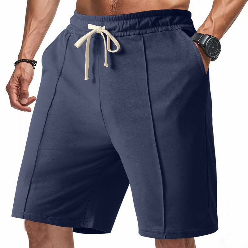 Shorts de sport confortables pour hommes avec taille élastique et poches latérales pratiques Chic und Stil