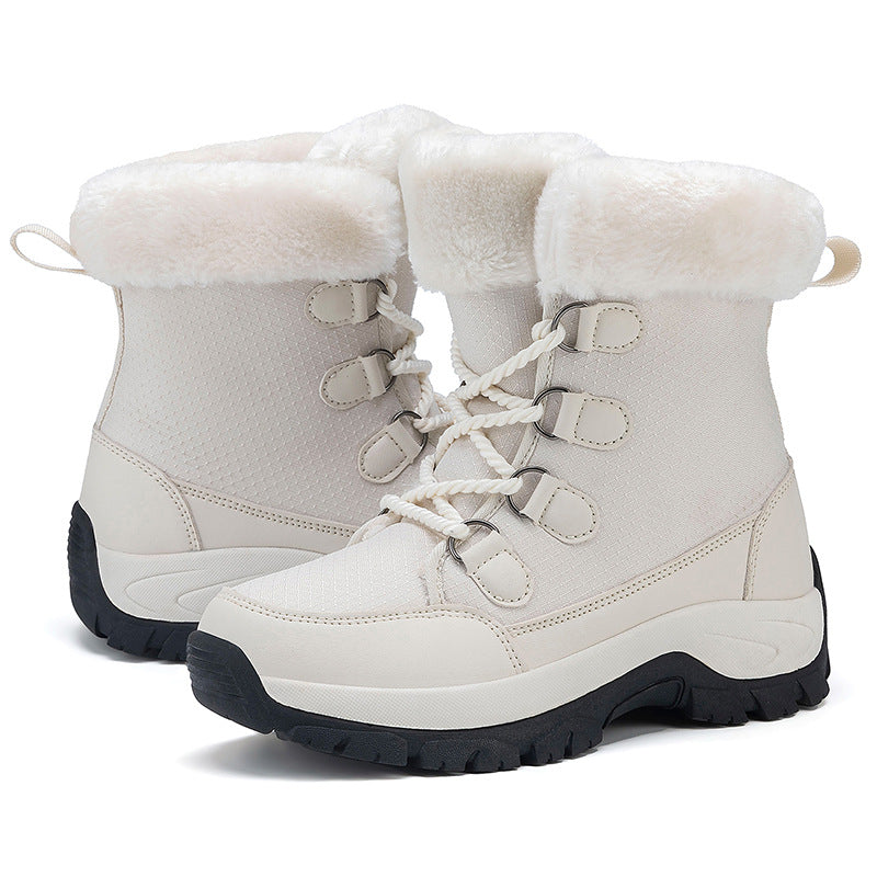 Bottes d'hiver isolées pour femmes avec doublure chaude Chic und Stil