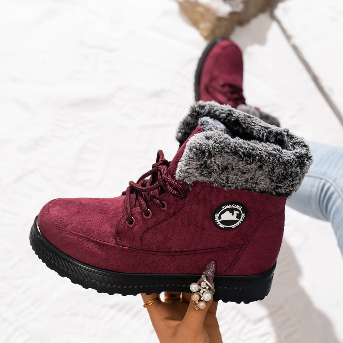 Bottes d'hiver isolées pour femmes Chic und Stil