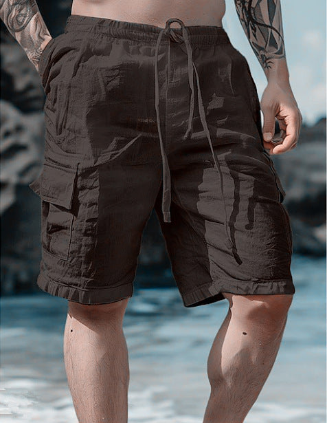 Shorts cargo pour hommes avec plusieurs poches Chic und Stil