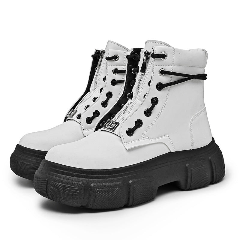 Bottes de combat robustes pour femmes avec semelle antidérapante et système de laçage innovant Chic und Stil