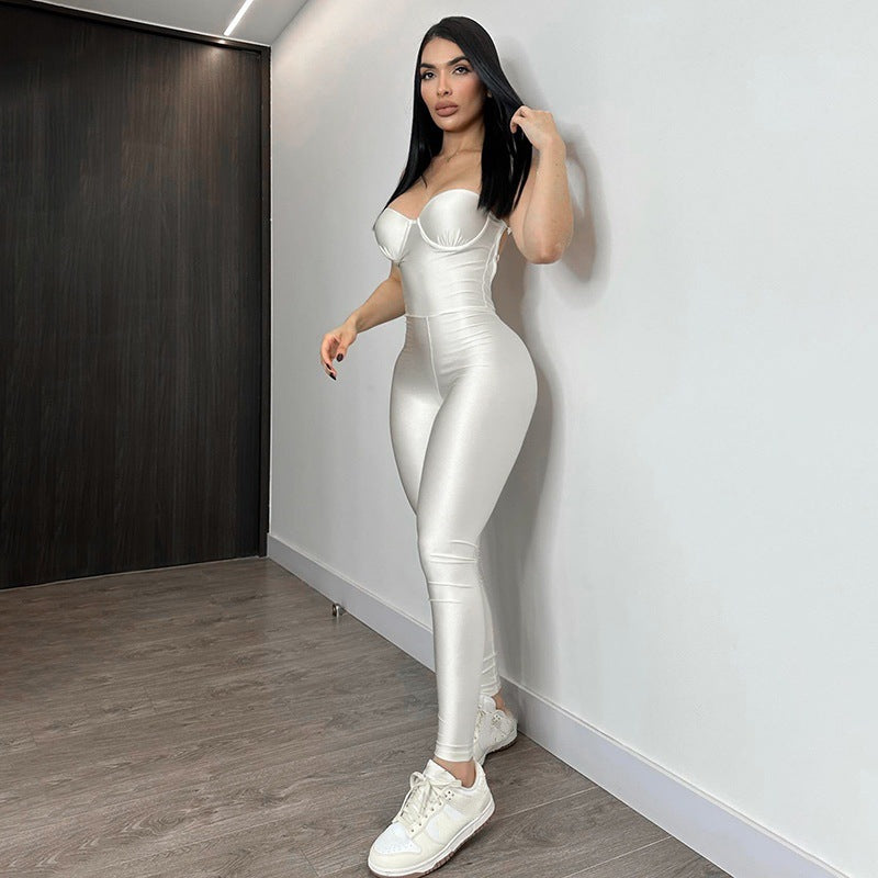 Combinaison ajustée pour femmes avec bustier à armatures Chic und Stil