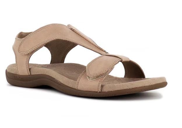 Sandales de loisirs pour femmes avec des sangles réglables et un coussin de pied ergonomique Chic und Stil
