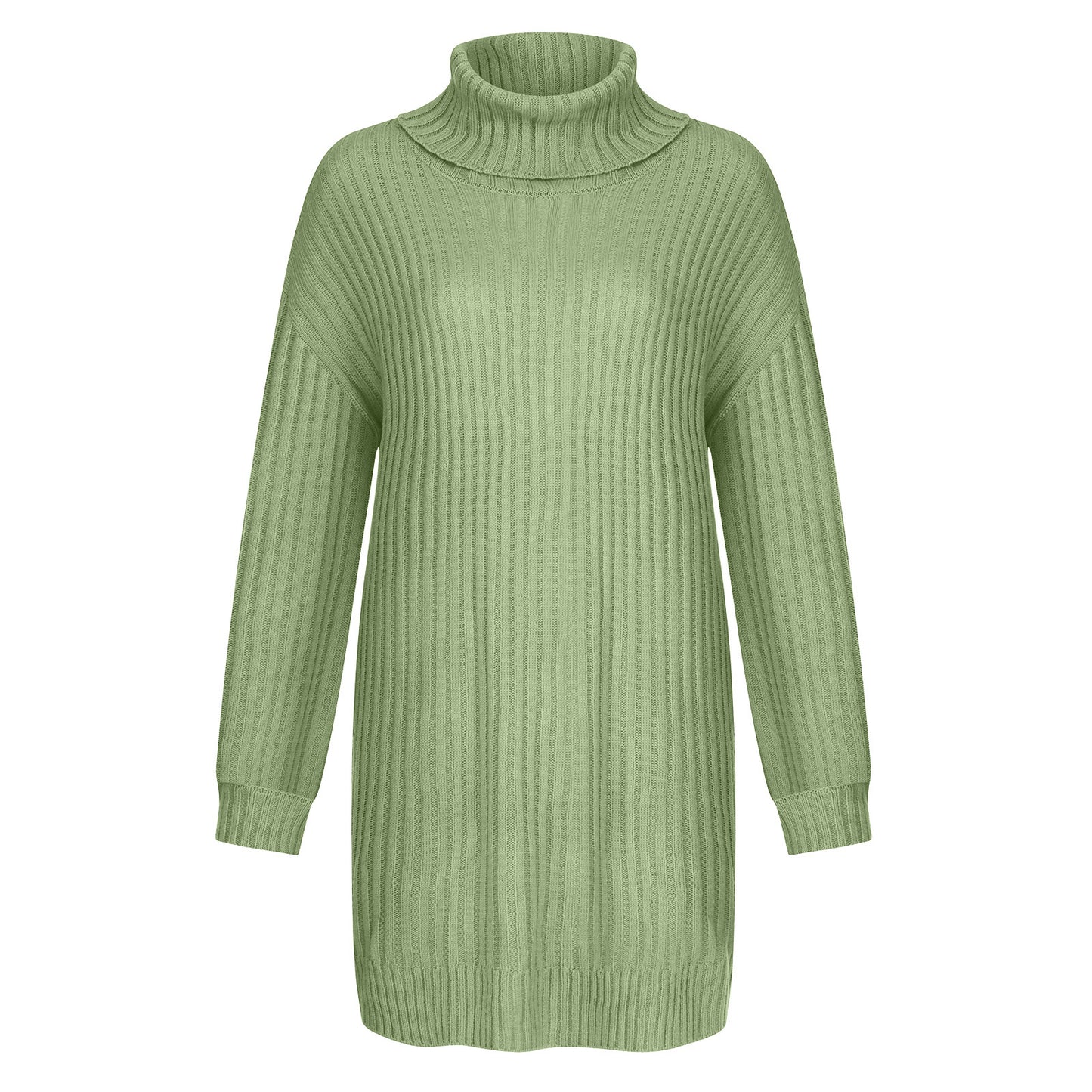 Pull-over à col roulé en grosse maille pour femmes, coupe décontractée Chic und Stil