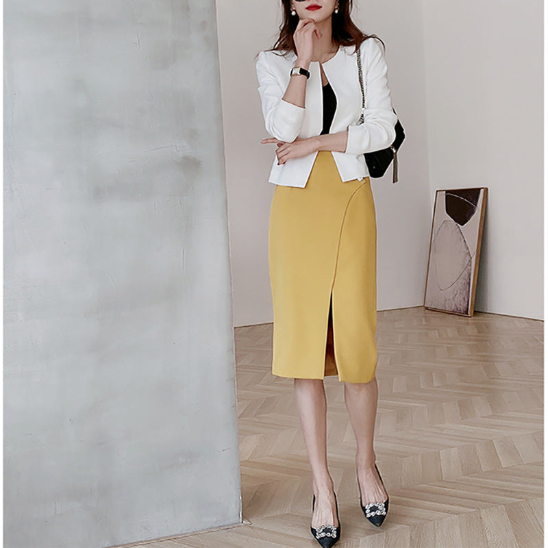 Blazer ouvert ajusté pour femmes Chic und Stil