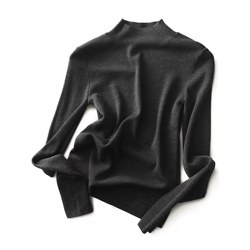 Haut ajusté à col montant pour femme Chic und Stil