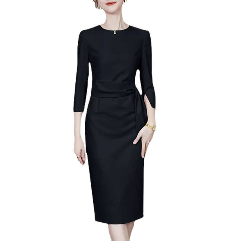 Robe Bodycon Élegante pour Femmes avec Ruching Latéral Chic und Stil