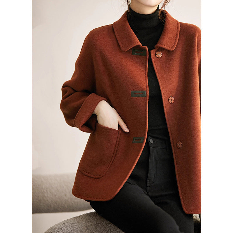 Veste élégante en mélange de laine pour femme Chic und Stil