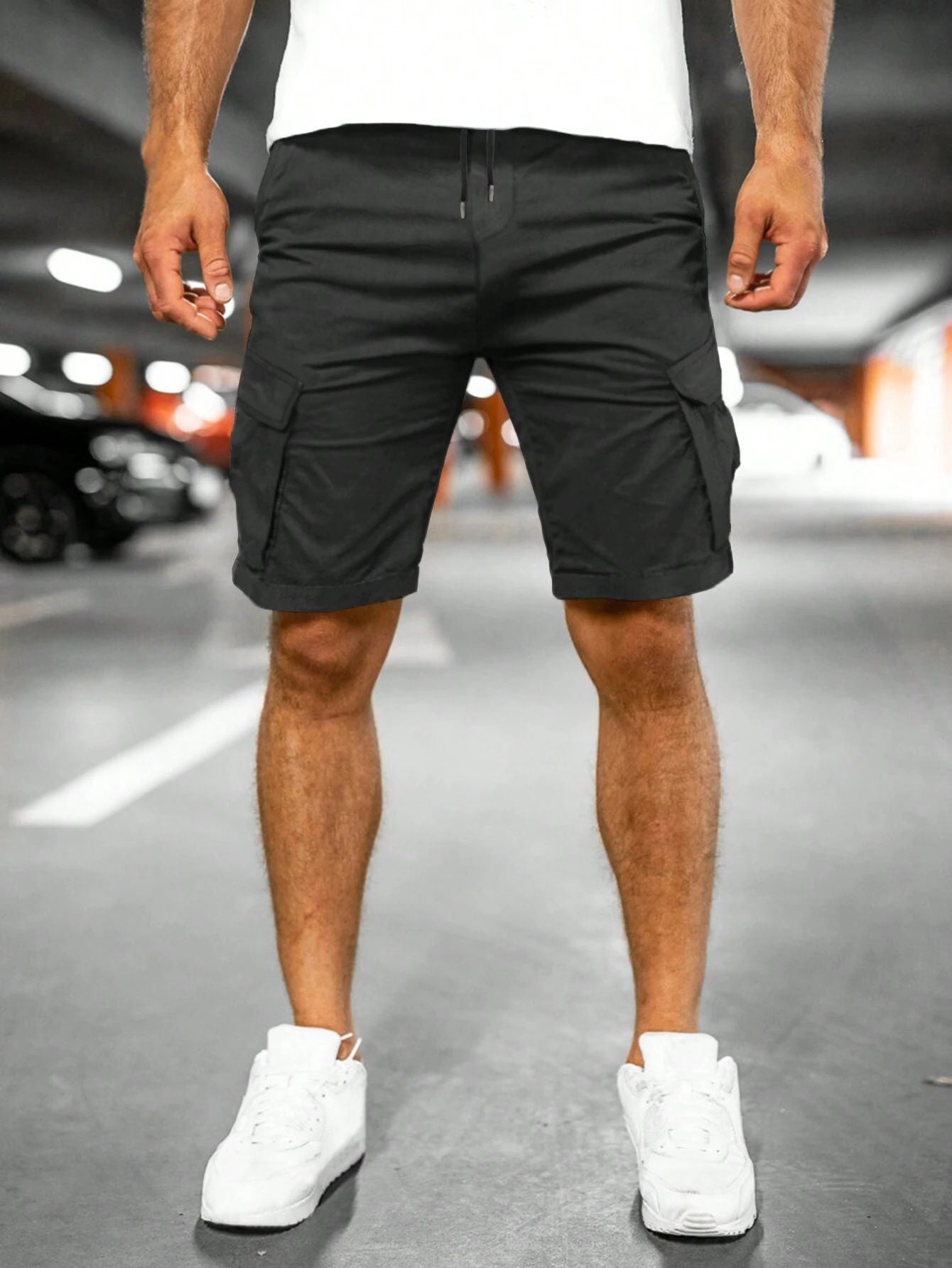 Shorts cargo multifonctionnels pour hommes avec poches latérales pratiques Chic und Stil
