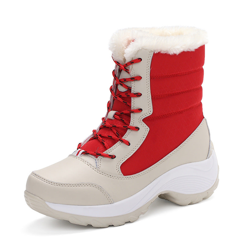 Bottes d'hiver chaudes pour femmes avec doublure en polaire et semelle antidérapante Chic und Stil