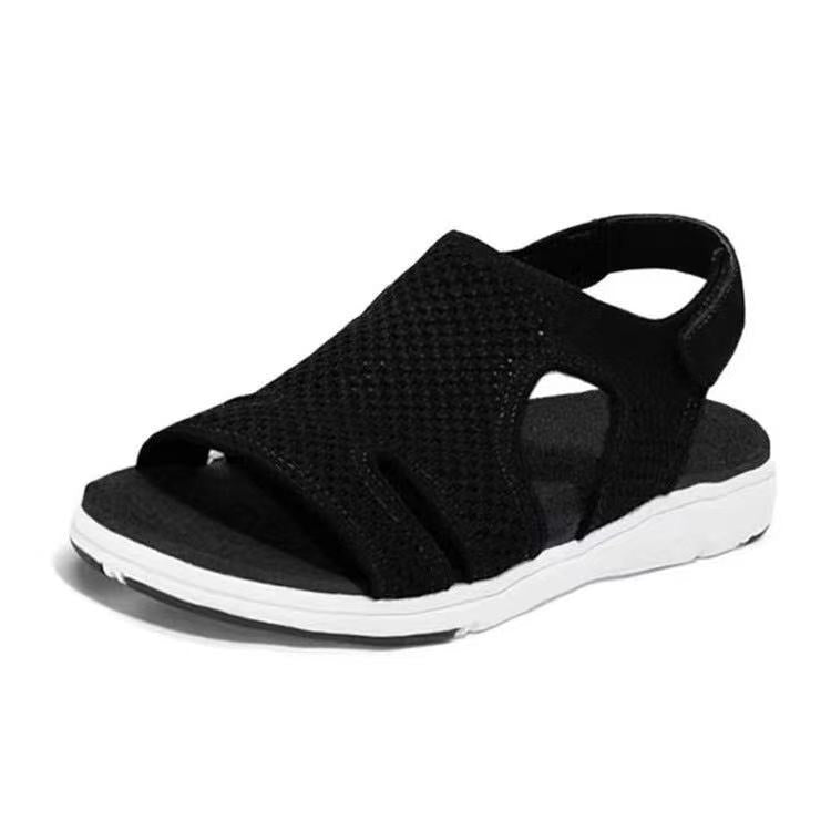 Sandales pour femmes respirantes avec sangle réglable et semelle ergonomique Chic und Stil