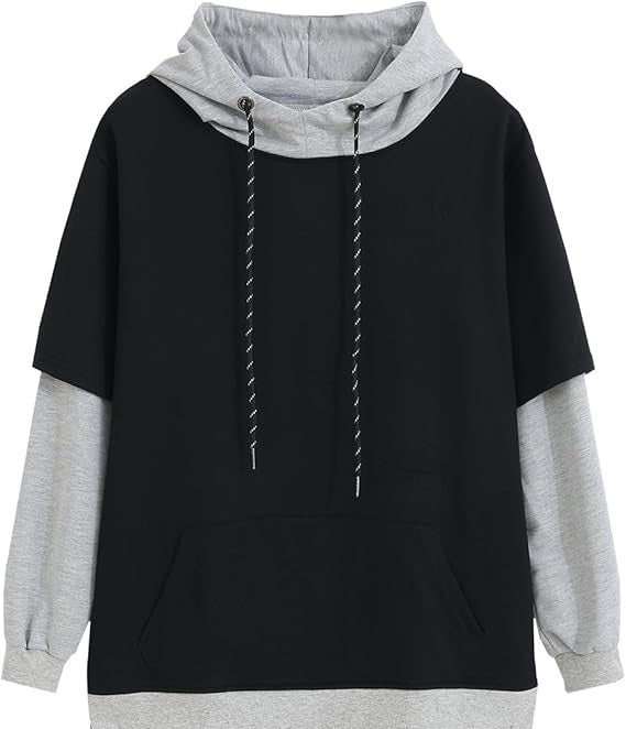 Sweat-shirt à capuche pour hommes au design moderne Chic und Stil