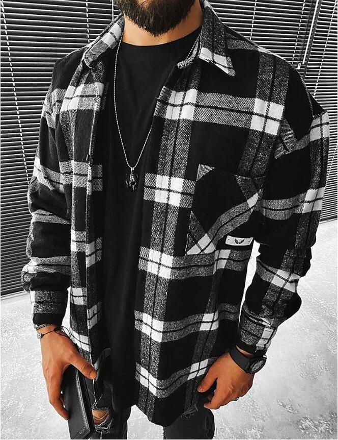 Chemise à carreaux pour hommes Chic und Stil