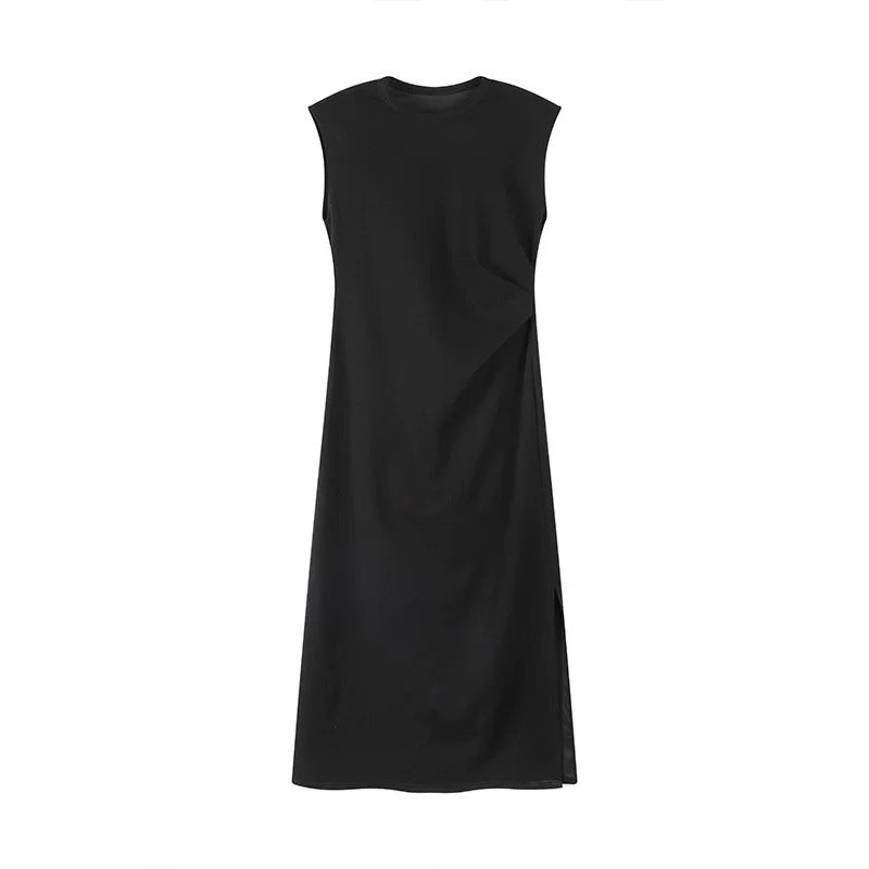 Robe maxi élégante pour femme avec fente latérale Chic und Stil