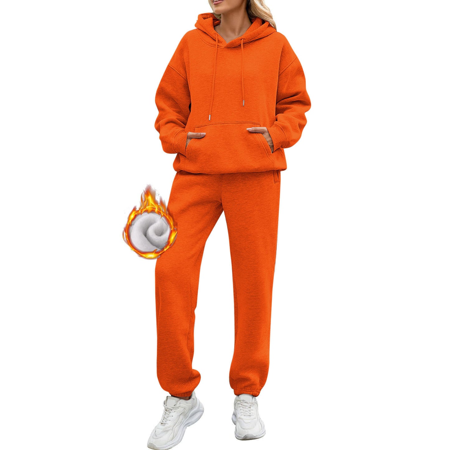 Comfortable hoodie set for women and casual jogger pants Chic and Style