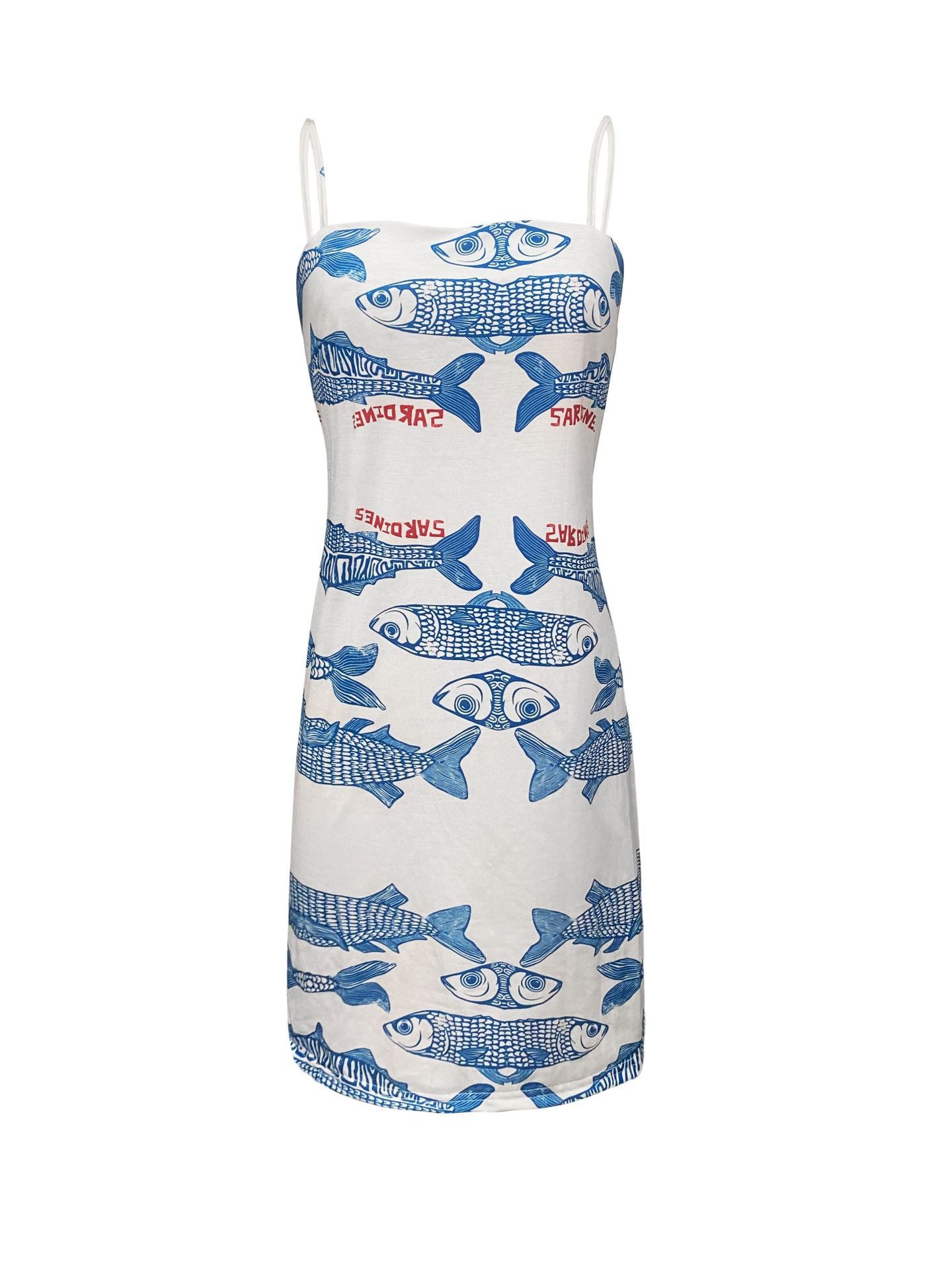 Robes de plage d'été pour femmes avec motif de poisson unique Chic und Stil