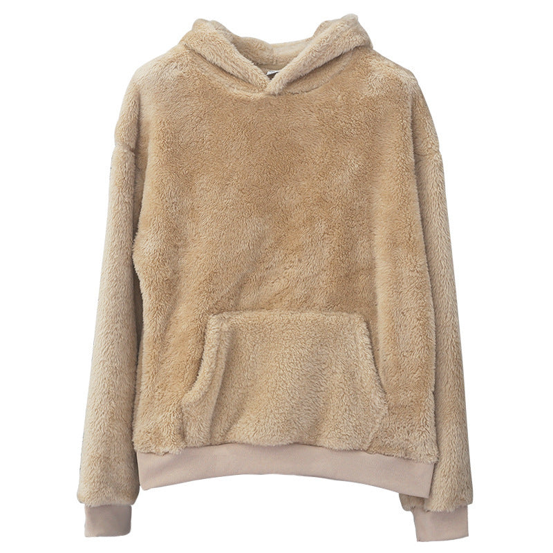 Pull à capuche douillet pour femmes en polaire de haute qualité Chic und Stil
