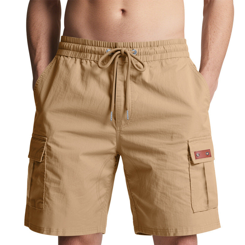 Shorts cargo pour hommes avec taille élastique et poches latérales pratiques Chic und Stil