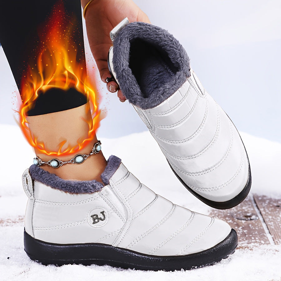 Bottes d'hiver confortables pour femmes avec doublure douillette et semelle antidérapante Chic und Stil