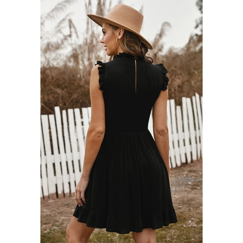 Robe mini chemisier à volants Chic und Stil