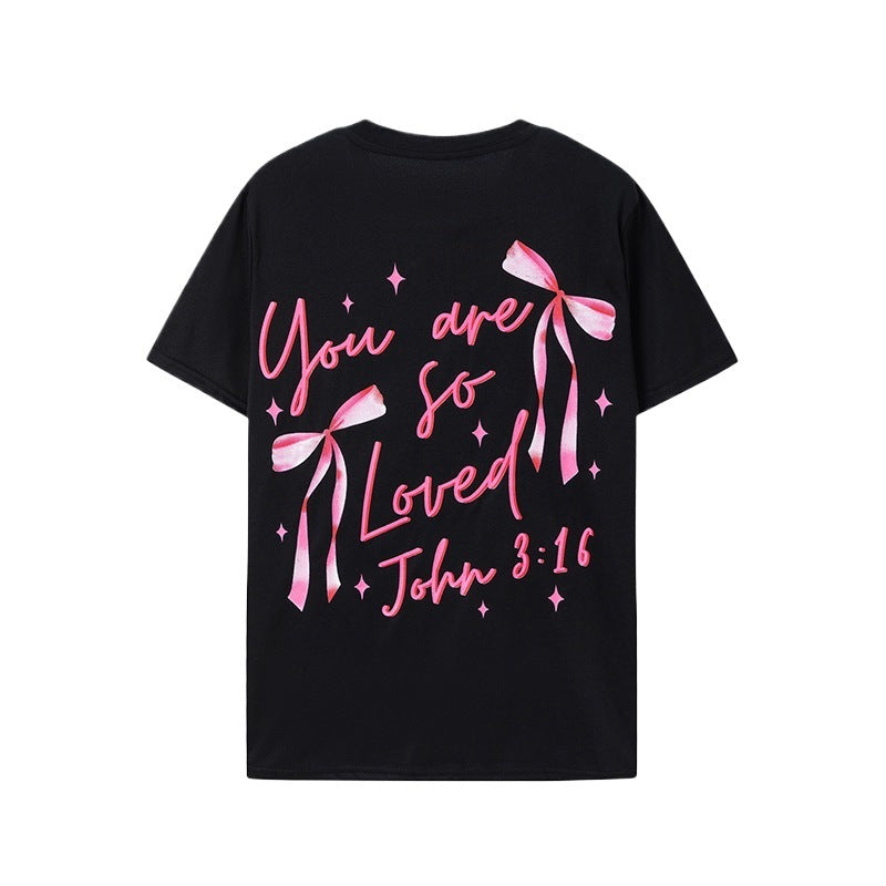 T-shirt graphique inspirant pour femmes Chic und Stil