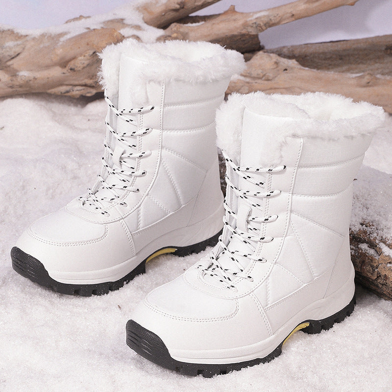 Bottes d'hiver pour femmes avec doublure isolante et semelle antidérapante Chic und Stil