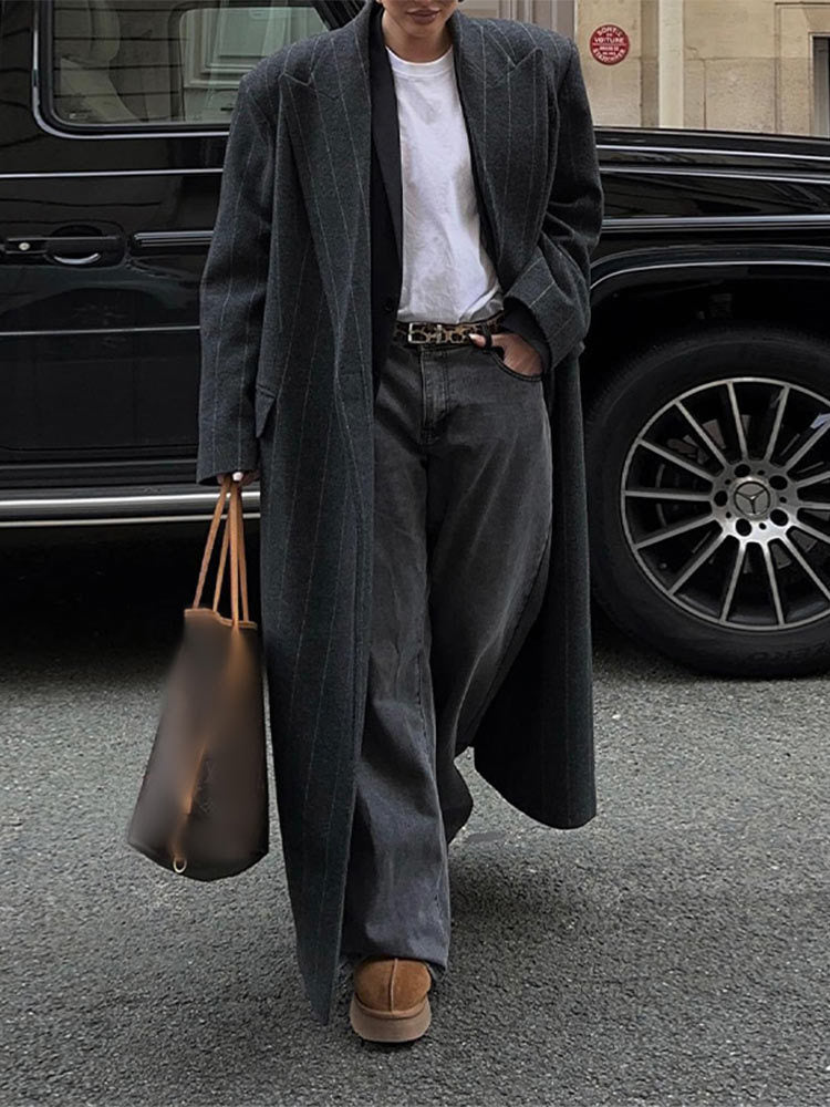 Blazer long élégant pour dames Chic und Stil