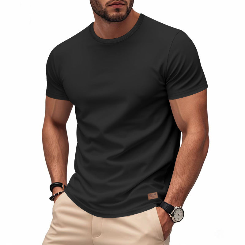 T-shirt de sport respirant pour hommes avec une technologie d'évacuation de l'humidité Chic und Stil