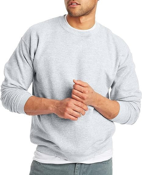 Pull-over décontracté pour hommes avec col rond et coupe ample Chic und Stil