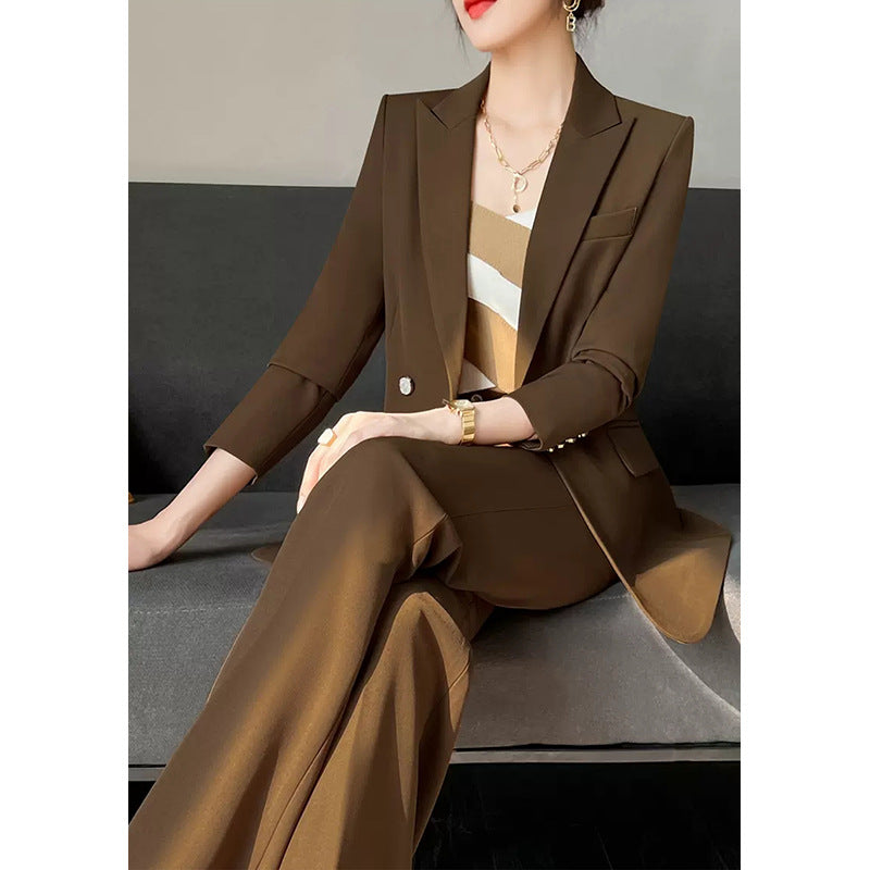 Pantalon-pantalon large sur mesure pour femme Chic und Stil