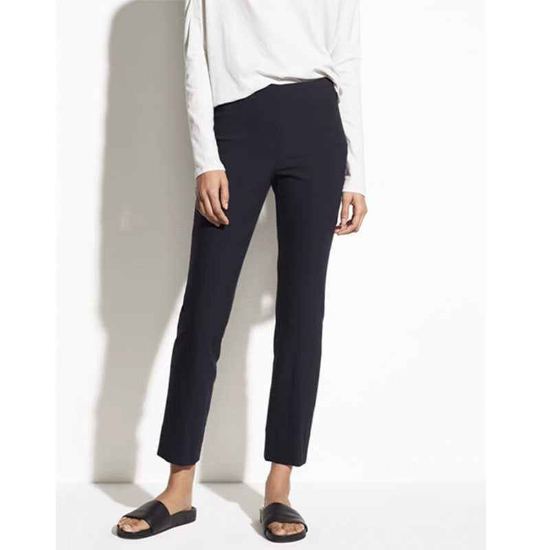 Pantalon taille haute ajusté pour femme Chic und Stil