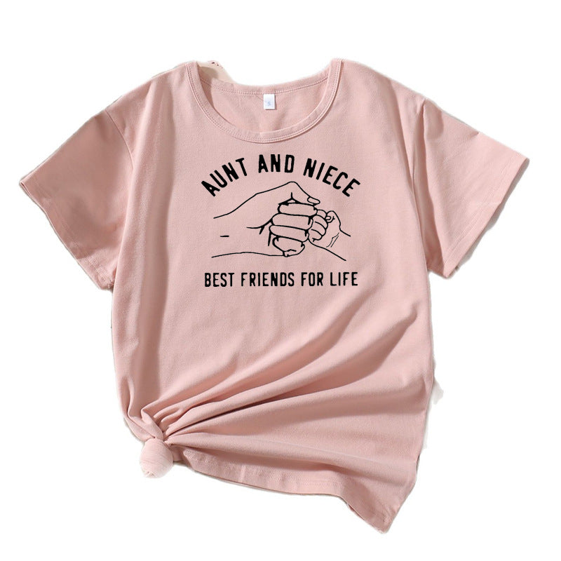 T-shirt graphique de temps libre pour femmes Chic und Stil