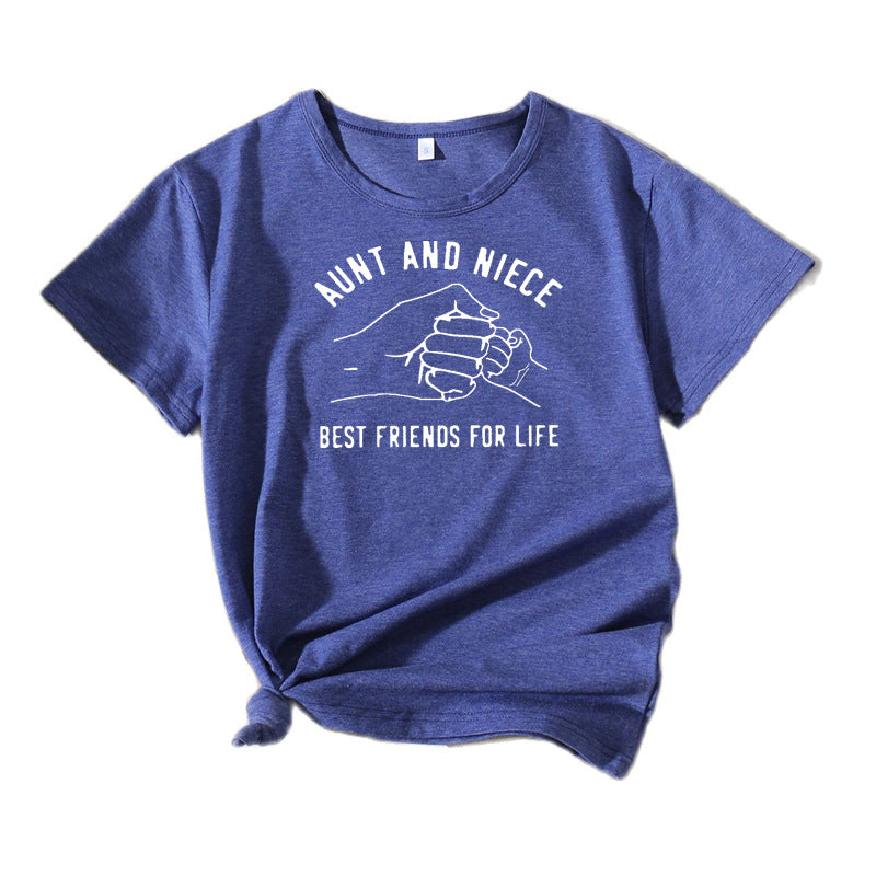 T-shirt graphique de temps libre pour femmes Chic und Stil