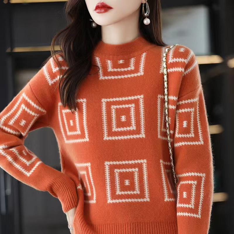 Pull à motifs pour femmes Chic und Stil