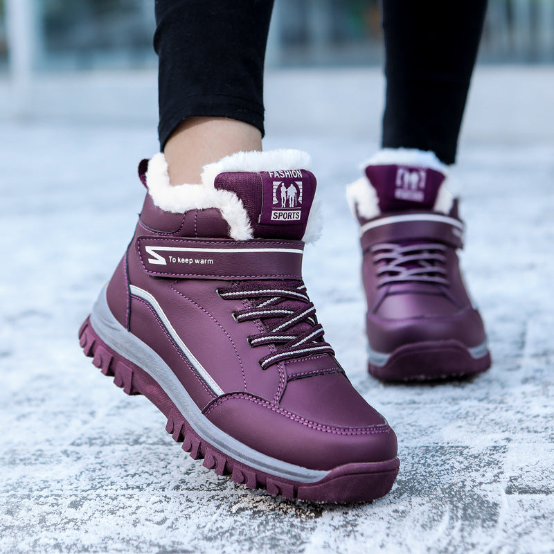 Bottes d'hiver isolées pour femmes avec semelle profilée antidérapante et doublure intérieure chaude Chic und Stil