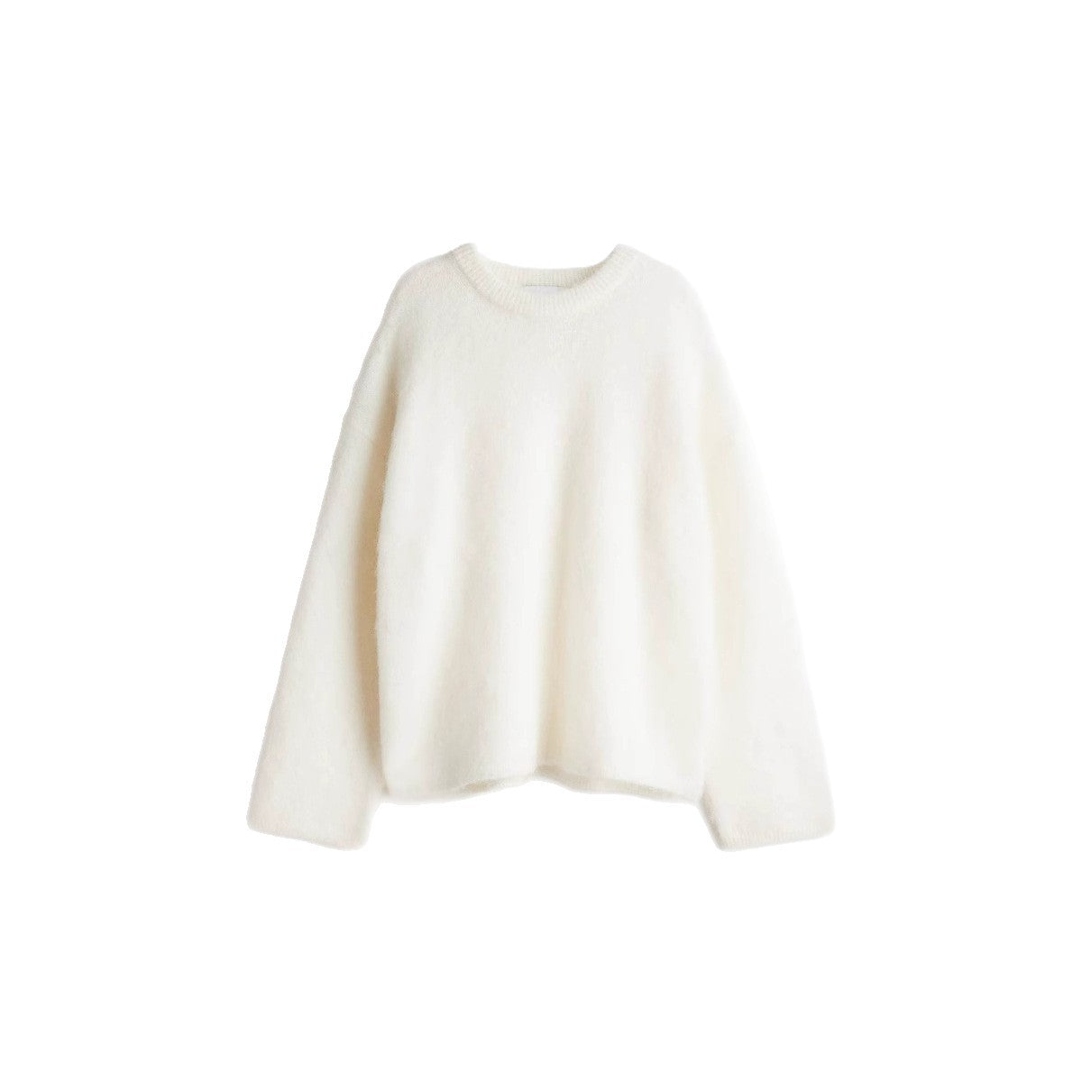 Pull-over en tricot surdimensionné pour dames en matériau doux avec encolure ronde et coupe décontractée Chic und Stil