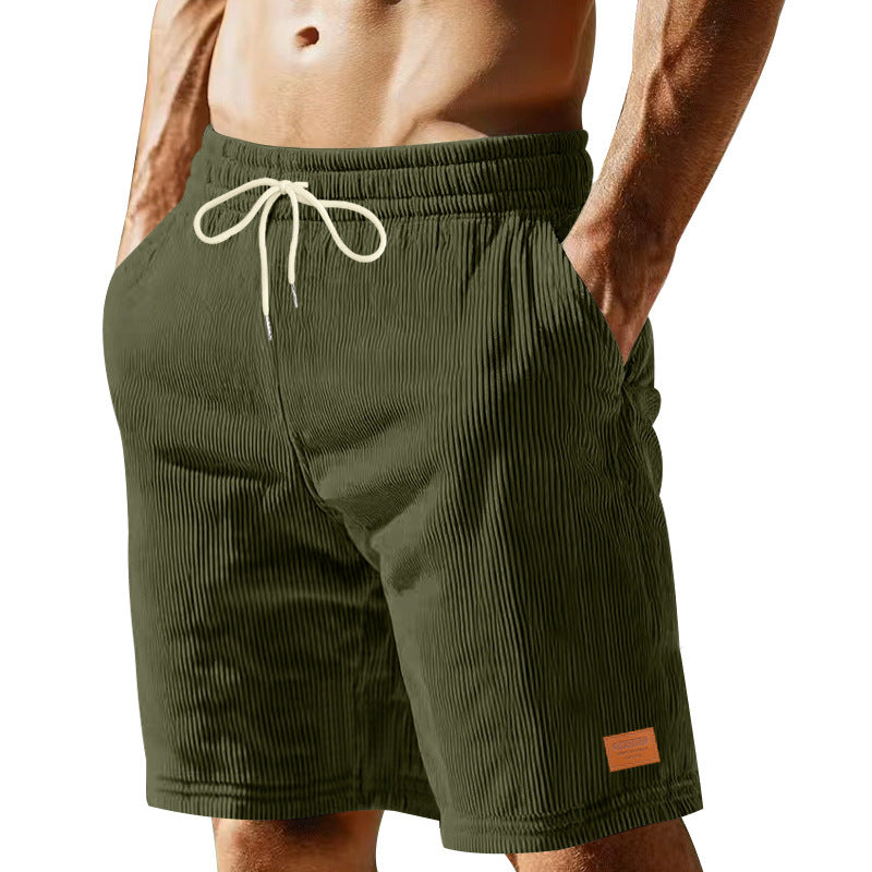 Pantalons de loisirs décontractés pour hommes avec taille élastique et poches latérales pratiques Chic und Stil