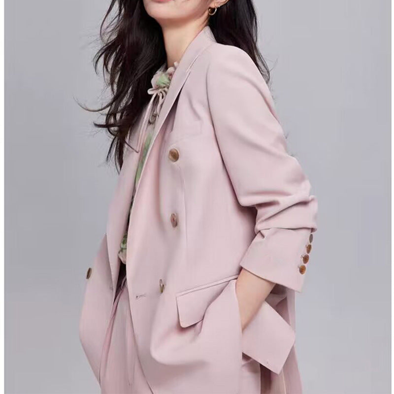 Blazer Femme Croisé Sur-Mesure Chic und Stil 1750846960