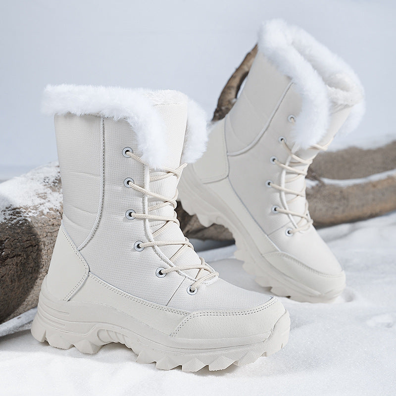 Bottes d'hiver pour dames avec doublure intérieure isolante et semelle profilée antidérapante Chic und Stil