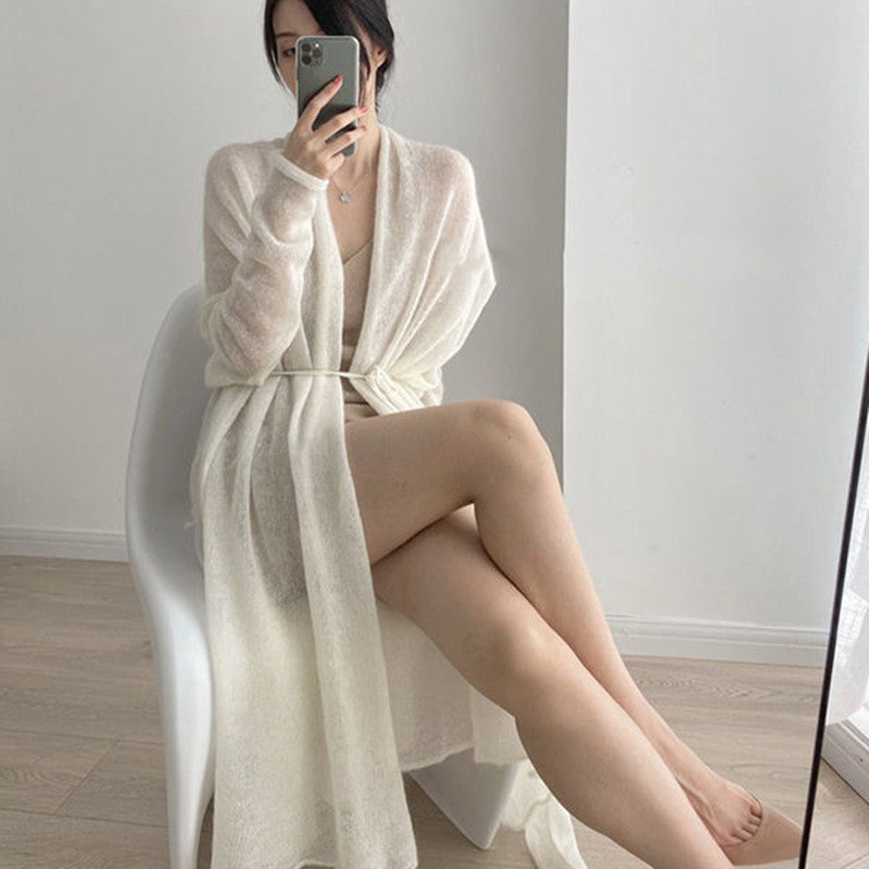 Robe kimono légère pour femmes avec ceinture Chic und Stil