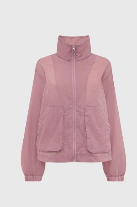 Veste de sport légère pour femmes avec des manches volumiques Chic & Stil