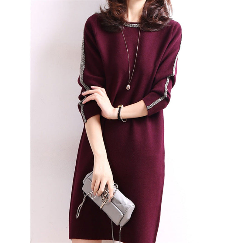 Robe pull décontractée élégante pour femmes Chic und Stil