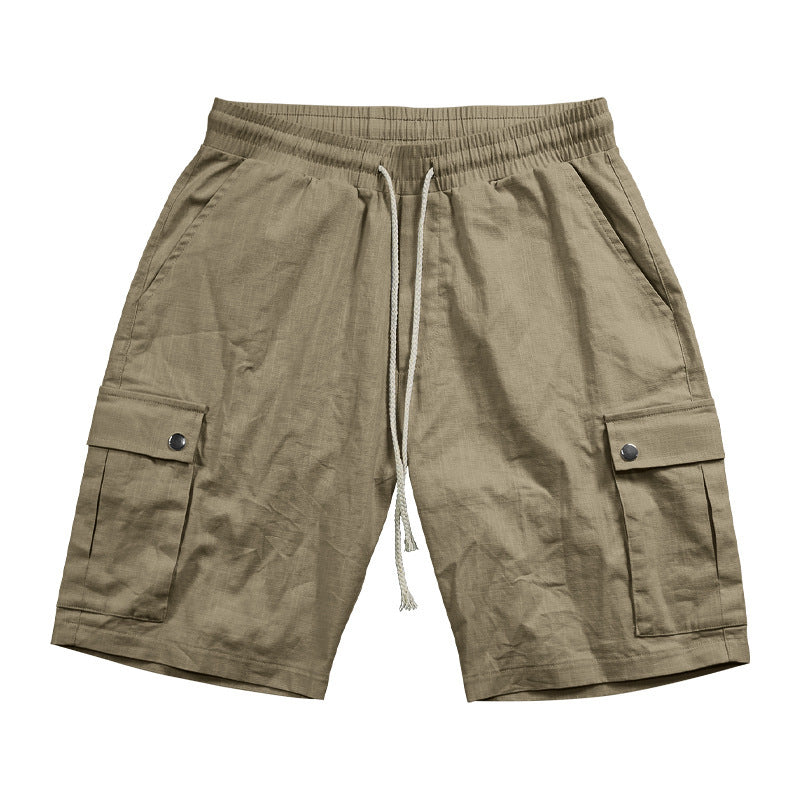 Shorts Cargo pratiques pour hommes avec une taille élastique et des poches polyvalentes Chic und Stil