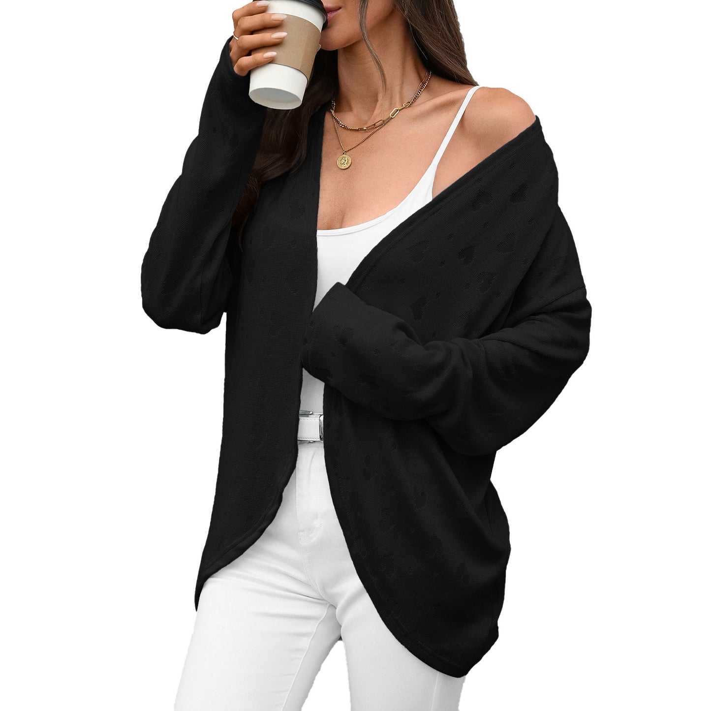 Dames Pullover surdimensionné Chic und Stil