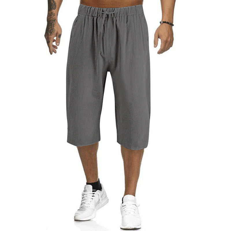 Pantalons de loisirs légers pour hommes avec taille élastique et poches latérales pratiques Chic und Stil