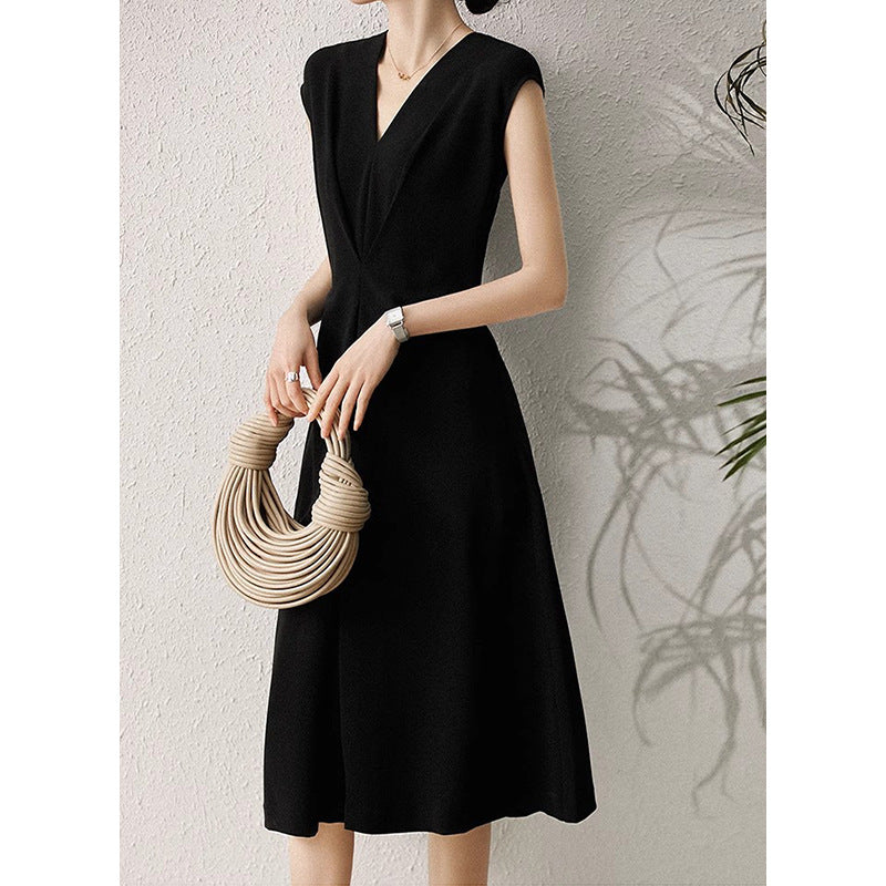Robe midi fluide élégante pour femmes Chic und Stil