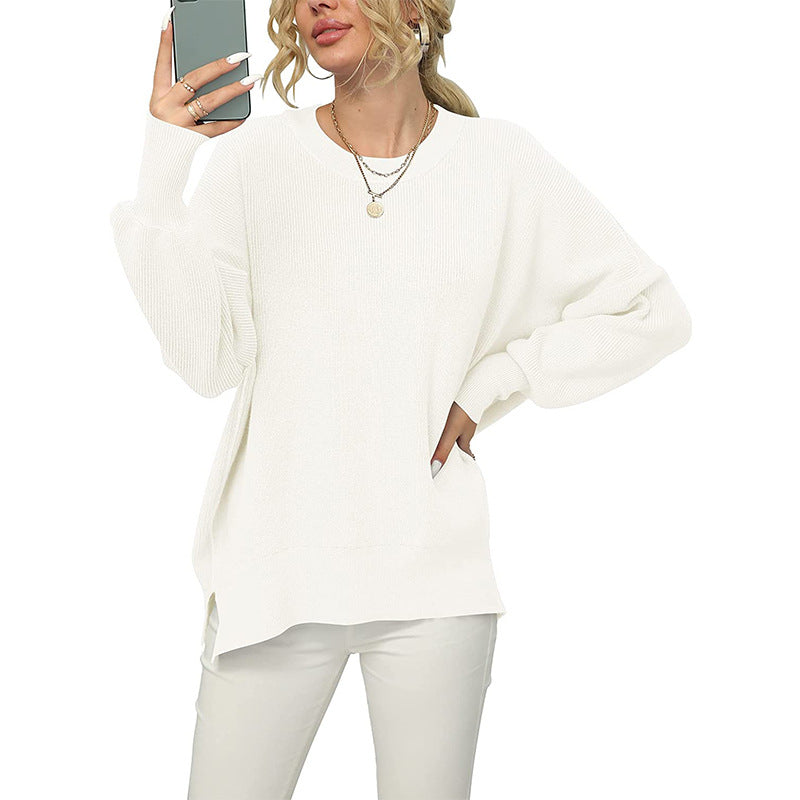 Femmes Pull en tricot surdimensionné Chic und Stil