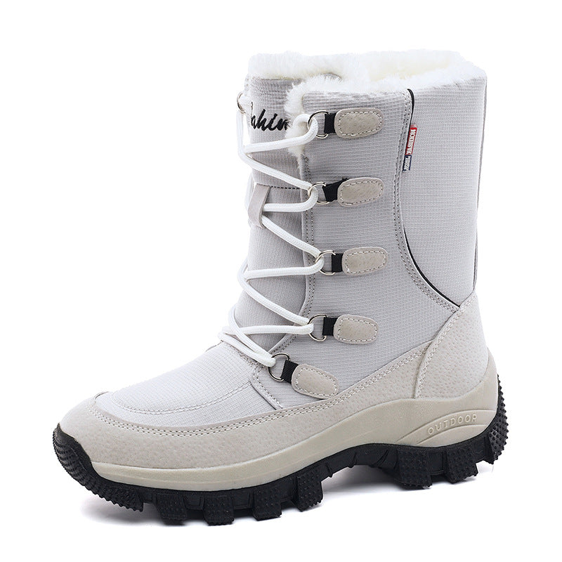 Bottes d'hiver pour femmes avec doublure isolante et semelle antidérapante Chic und Stil