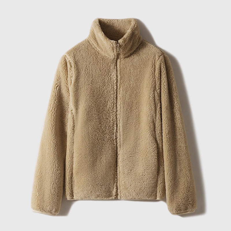 Veste à fermeture éclair en polaire pour femmes Chic und Stil